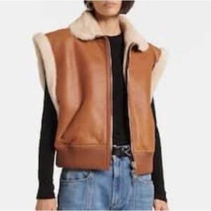 NWT Shearling Vest